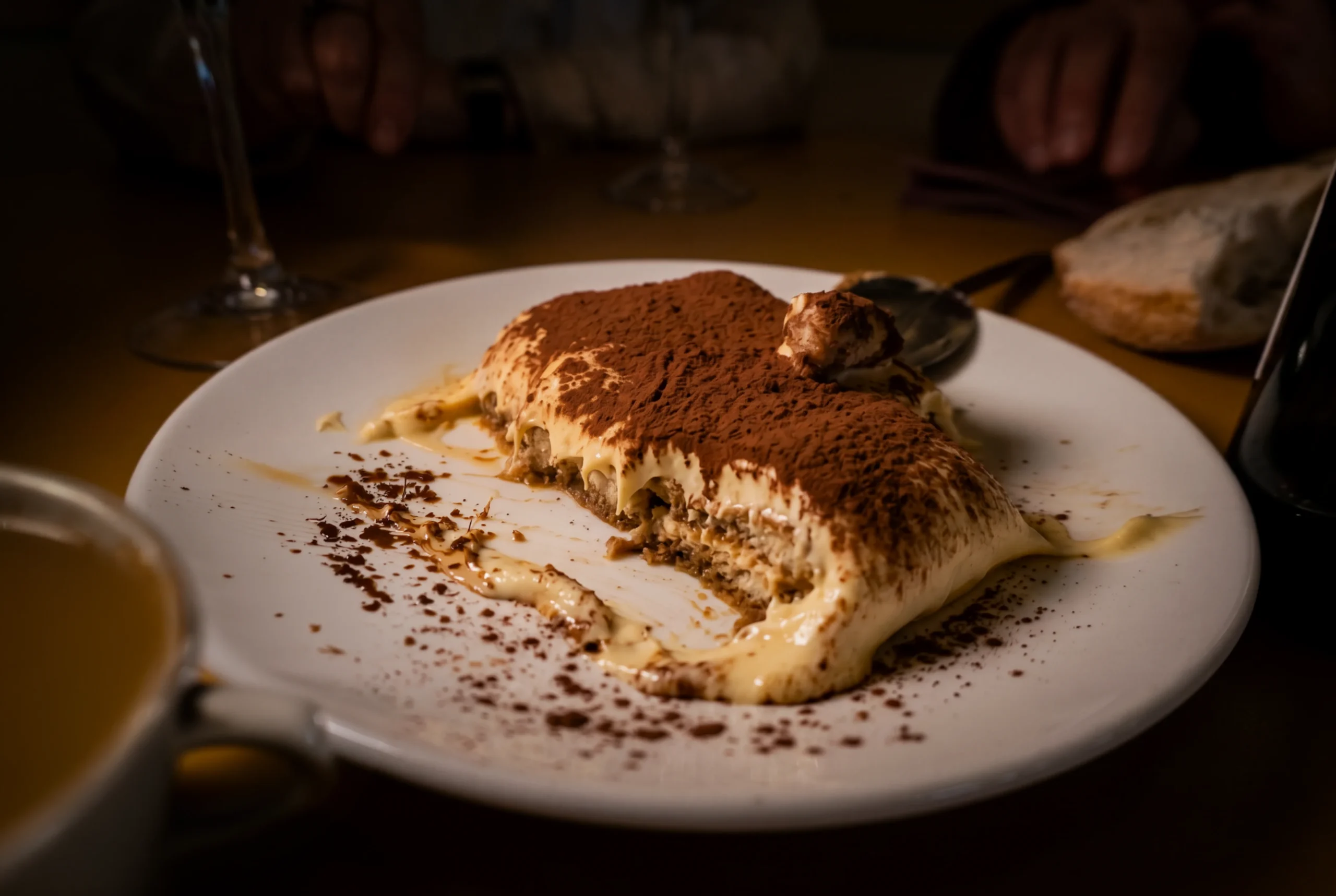 Tiramisú casero